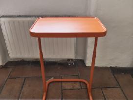 Ikea Björksen reguliuojami staliukai, oranžini