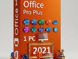 Microsoft office 2021 Pro Plus + Licencijos raktas