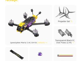 Nauji dronai Speedybee Mario5 Dji HD