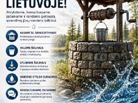 Šulinių valymas, remontas ir restauracija