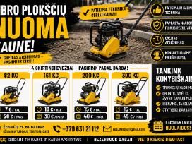 Vibro Plokščių Nuoma Kaune