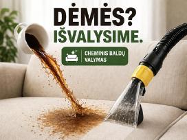 Cheminis Baldų Valymas Vilniuje