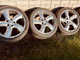 Audi VW Vag 5x112 R18 Ratlankiai su padangom