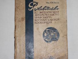 Vadovas auto trasnporto vartotojų kooperatyve 1949