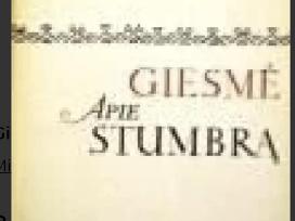 Giesmė apie stumbrą.mikalojus Husovianas