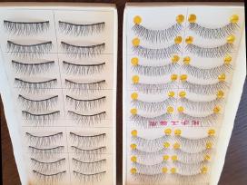 Blakstienu rinkinys eyelash lashes set fake false