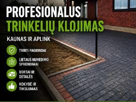 Trinkelių klojimas (kiti gerbūvio darbai)