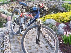 100cc 2 žvakių motorinis dviratis