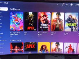 Samsung 4k ismanus TV 150cm istrizaine