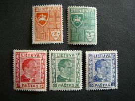A. Smetona Standartai Lietuva 1936 Mlh lit408/2sp