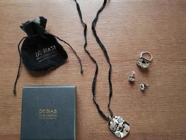 De Biasi murano stiklo tauriųjų metalų jewelry