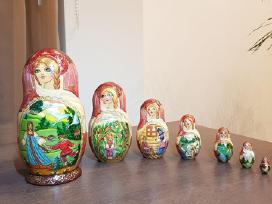 Medine lele Matrioska 7 daliu Autorinie, vienetine