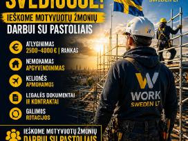 Pastolių montuotojai Švedijoje