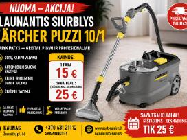 Plaunantis siurblys Karcher Puzzi – Nuoma Akcija!