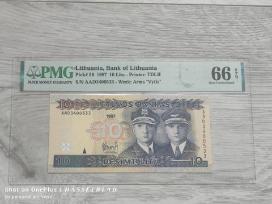 10 litų 1997 Pmg66 Aad serija