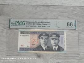 10 litų 2007 Pmg66