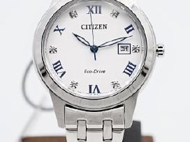 Naujas moteriškas laikrodis Citizen su Swarovski