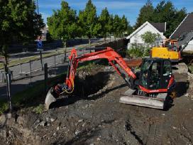 Ekskavatoriaus operatorius darbui Norvegijoje