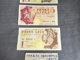 Suvenyriniai Žemaitijos banknotai