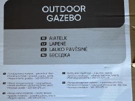 Lauko pavėsinė ( tik metalinis karkasas) naujas