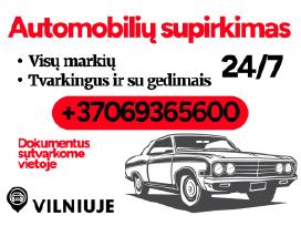 Greitas Automobilių Supirkimas Vilniuje 24/7