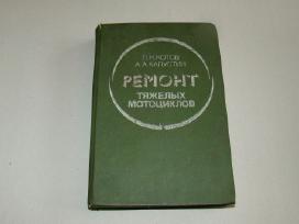Sunkiuju motociklu temontas