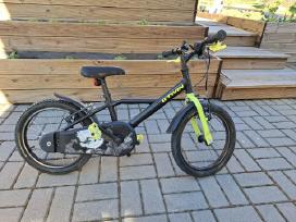 Vaikiškas dviratis 16colių ratais Btwin Dark Hero