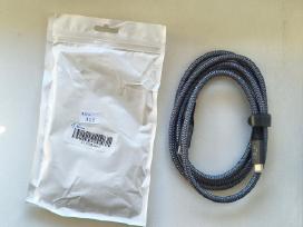 1.5m. Usb4 Type-c kabelis 40gbps 240w 8k