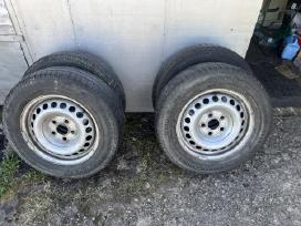 VW Transporter T5 ir T6 plieniniai su padangomis