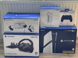 Sony Ps5 Pro komplektas Vr2 G29 + 6 žaidimai