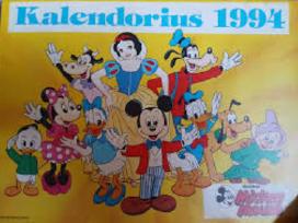Perku Mickey Mouse 1994 kalendorių