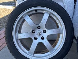 Rays Forged Oem Nissan 350z ratlankiai su padangom