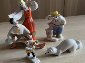 Tarybinės porcelianinės statulėlės