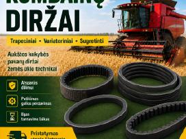 Pavarų diržai žemės ūkio technikai geros kainos