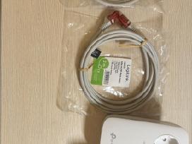 Tp-link Av1300 Gigabit Powerline + 2x 2m Cat6