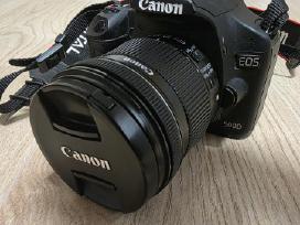 Canon su originaliu 18-55 mm objektyvu