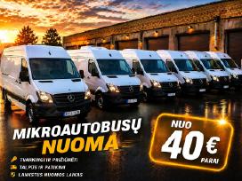 Mikroautobusu nuoma