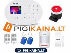 Gsm Signalizacija su LCD Ekranu ir WiFi