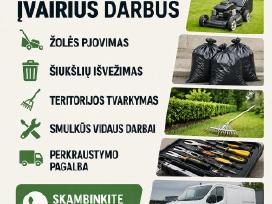 Atlieku įvairius darbus Vilniuje ir aplink