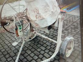 Trifazė betono maišyklė naudota 190 ltr.
