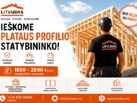 Siūlome darbą plataus profilio statybininkui