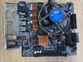 MB Asrock H110m-hdv + Cpu Intel i3-7100 (+dovana)