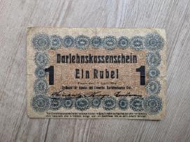 1 Ost rublis 1916m (lietuviškas).