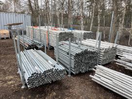 Pastolių aliuminiai,cinkuoti vamzdžiai,jungtys