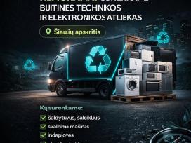 Nemokamai išvežame buitinę techniką/metalo laužą