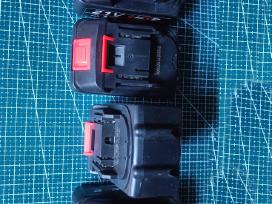 Makita 18v 21v irankių akumuliatorius, pakrovejas