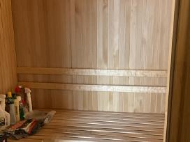 Parduodu pirti sauna su krosnele, mažai naudota.