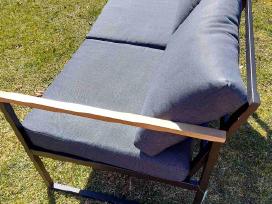 Lauko dvisėdė sofa