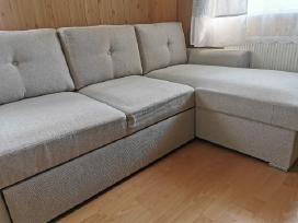 Kampinė sofa - lova