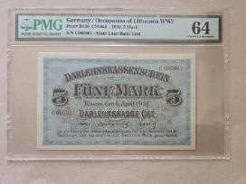 5 Ost Mark 1918 Pmg64